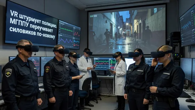 VR штурмует полицию. МГППУ переучивает силовиков по-новому